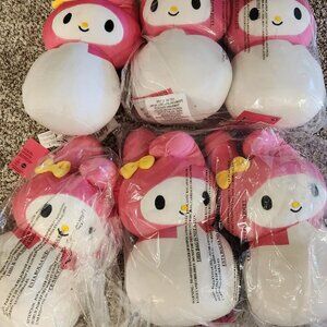 SIX OF Hello Kitty 9'' Pillow Morning Melody Pillows, all new with tags